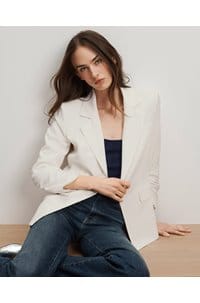 battista dickey jacket in dove