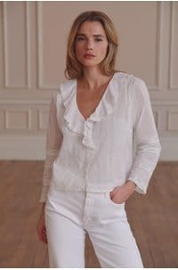 huguette top in salt