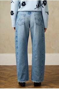 hattie barrel leg in blueprint