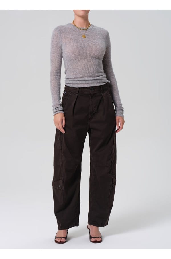 flight pant in carob