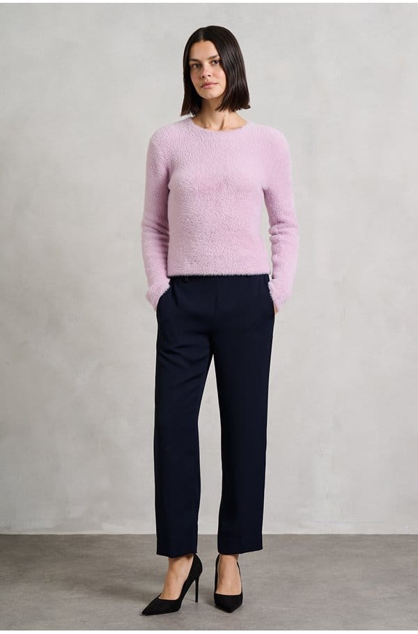 mid rise tapered pant in coastal