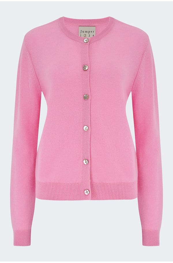 plain cardi in candy