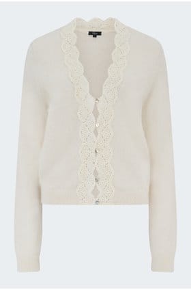 Mer Cardigan in Ivory