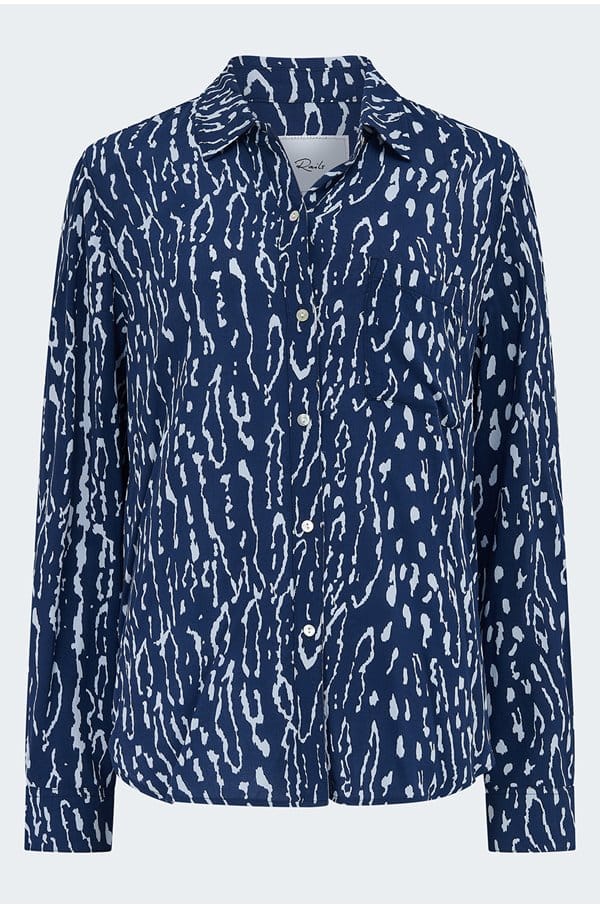 josephine shirt in navy lynx
