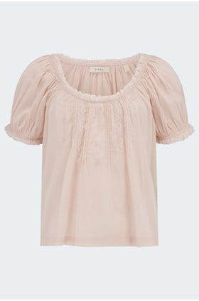 Frederica Top in Blush