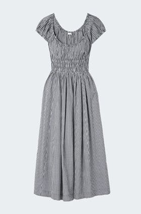 Quinley Dress in La Maddalena Gingham