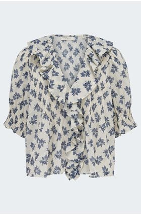 Henri Top in Pomegranate Bloom