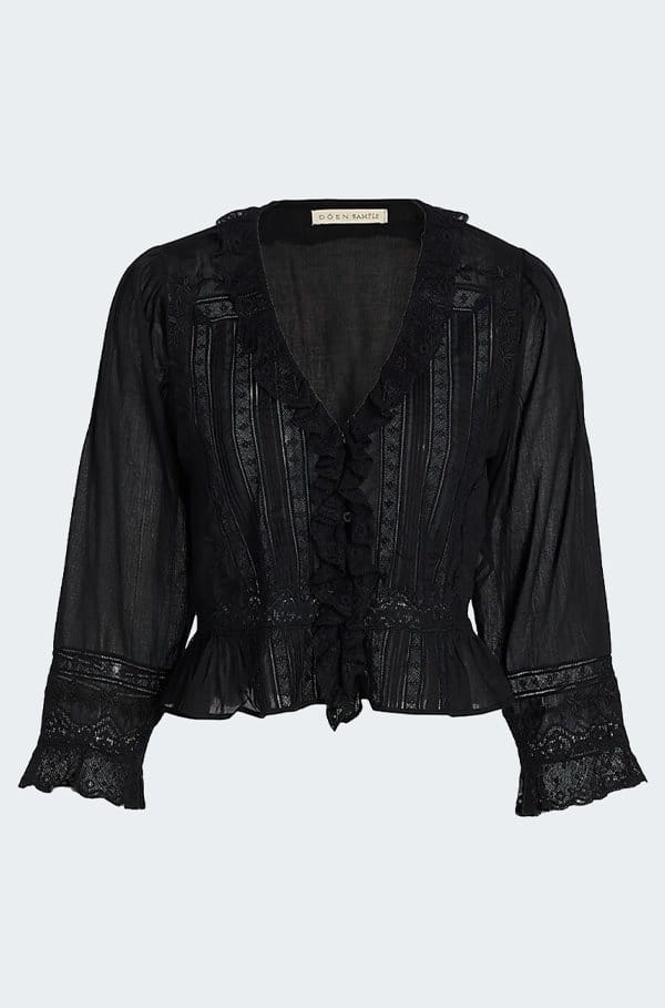 eldoris top in black