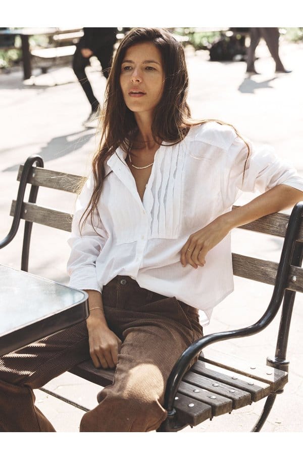 miranda shirt in white