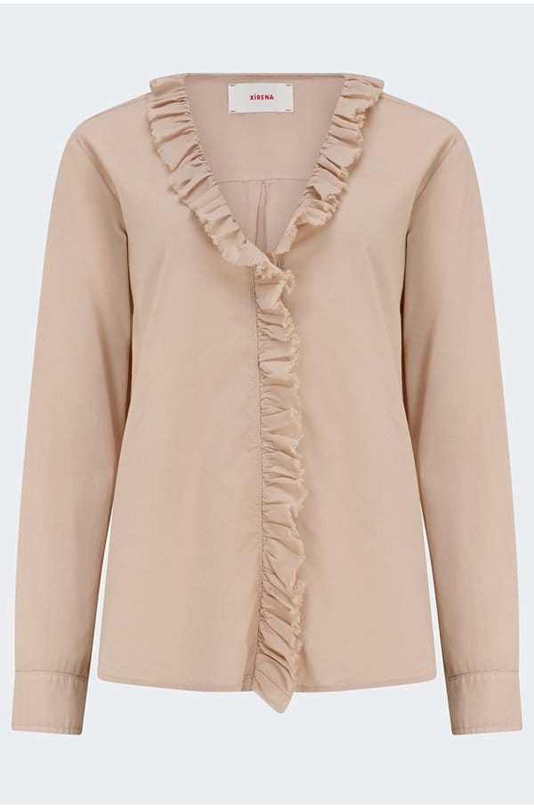 kayde top in parchment