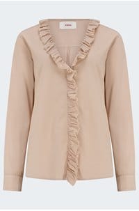 kayde top in parchment