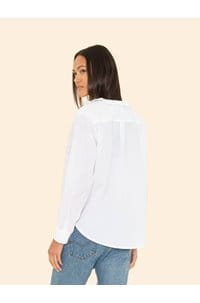 kayde top in white