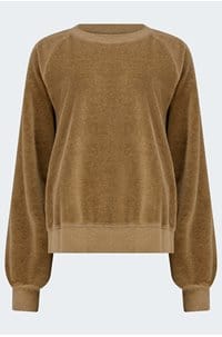 pierre sweatshirt in heather camel
