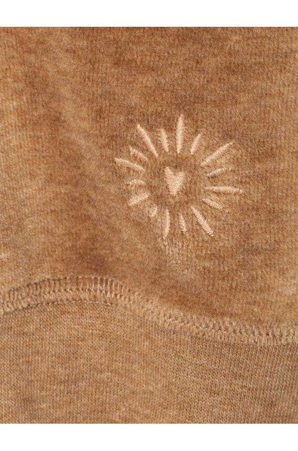 pierre sweatshirt in heather camel