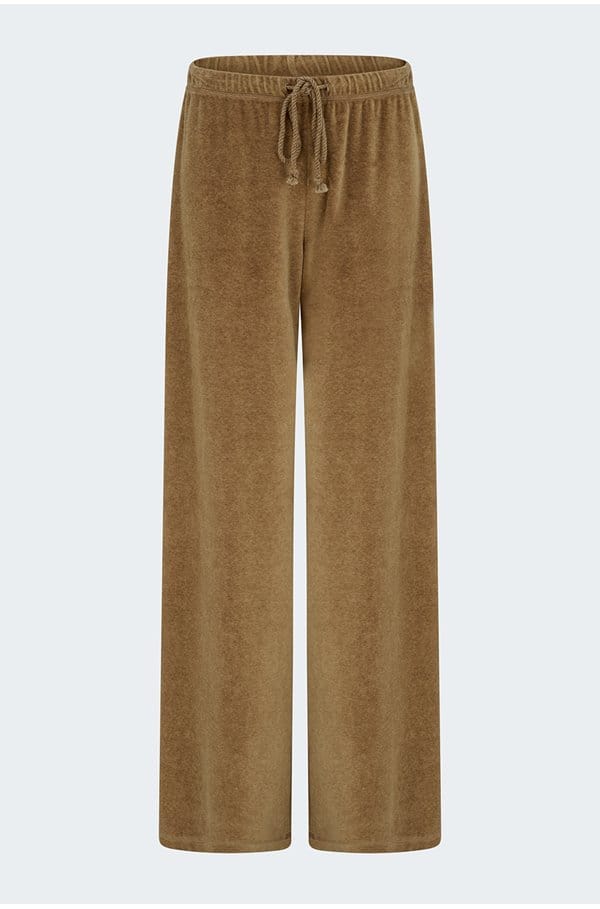 manon pant in heather camel