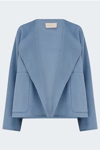 chann jacket in gris blue