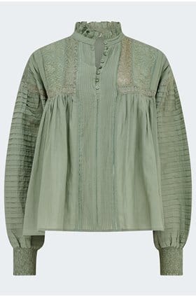 Dahlia Top in Amande