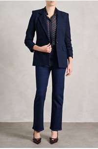 battista dickey jacket in navy