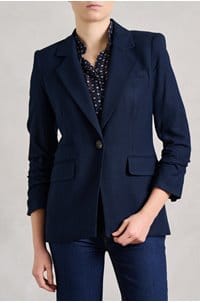 battista dickey jacket in navy