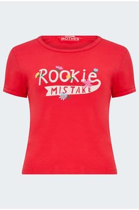 The Itty Bitty Ringer Tee in Rookie Mistake