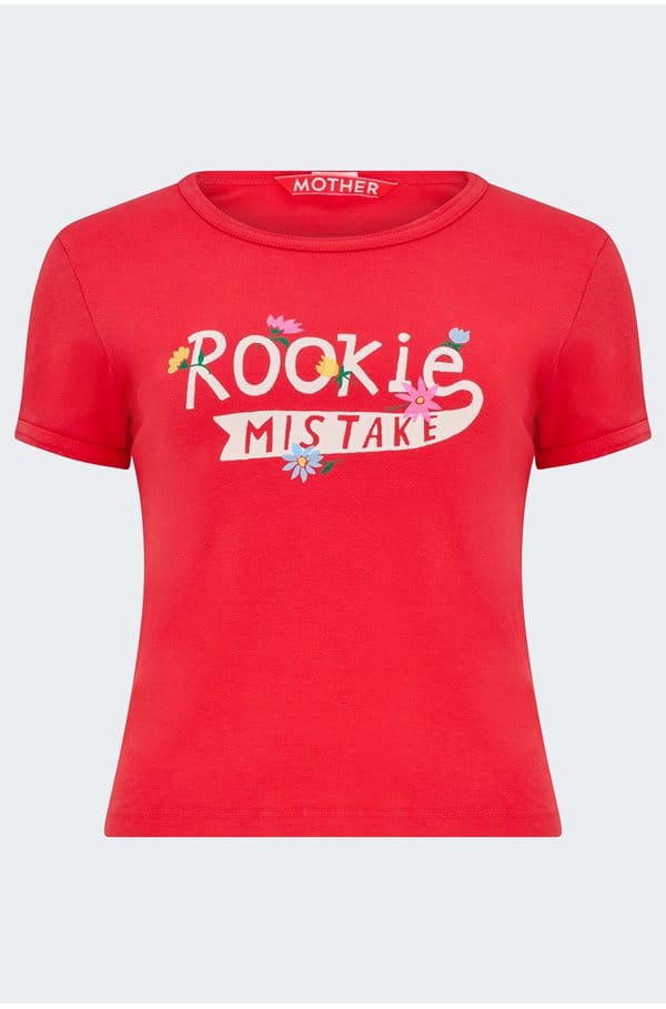 the itty bitty ringer tee in rookie mistake
