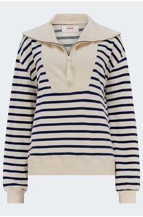 Kat Sweatshirt in Nautical Stripe