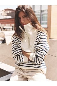 kat sweatshirt in nautical stripe
