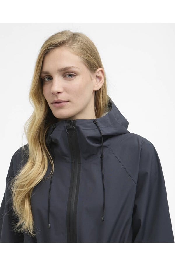 dovecragg waterproof jacket in dusk grey