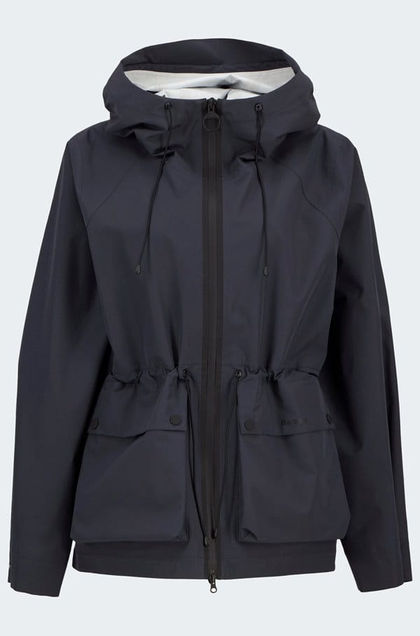 dovecragg waterproof jacket in dusk grey