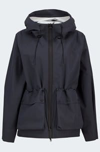 dovecragg waterproof jacket in dusk grey