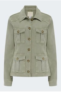 stacey jacket in vintage oak moss