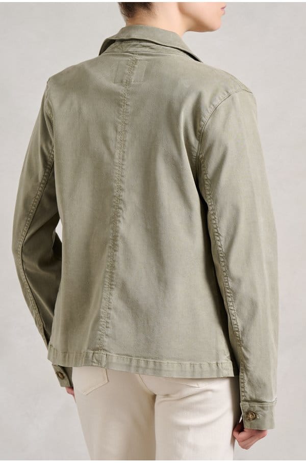 stacey jacket in vintage oak moss