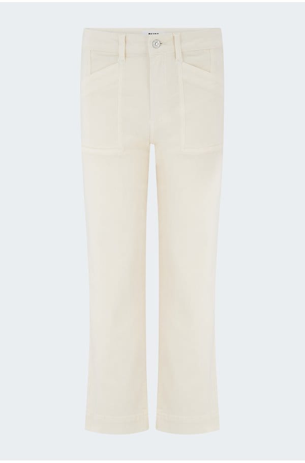 quincy ankle straight trouser in quartz sand