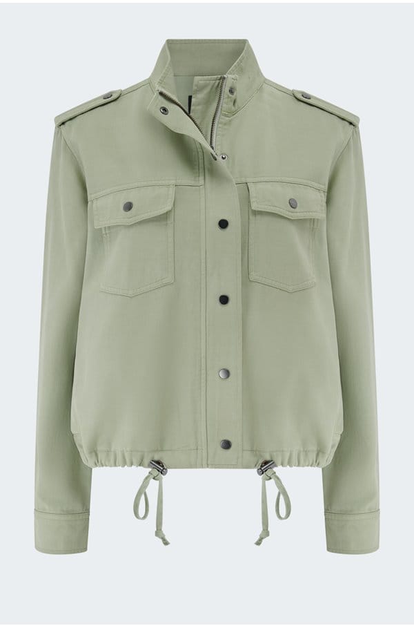 collins jacket in vintage sage