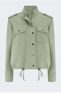 collins jacket in vintage sage