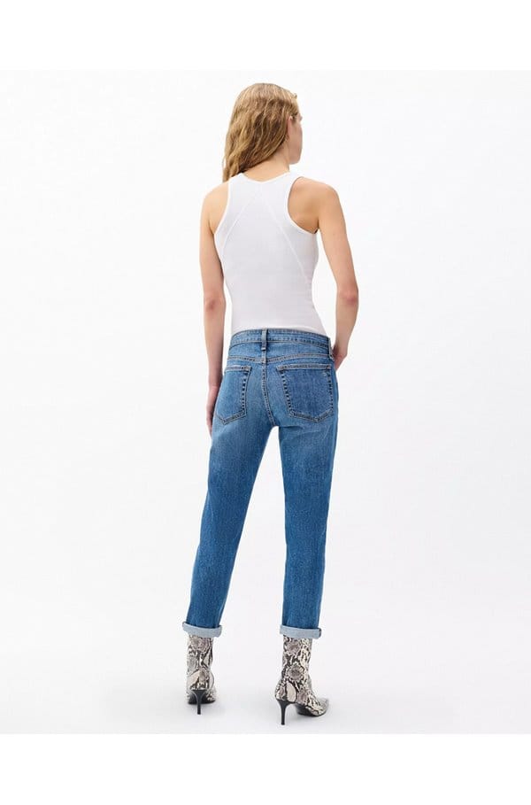 dre low rise slim boyfriend jean in julienne