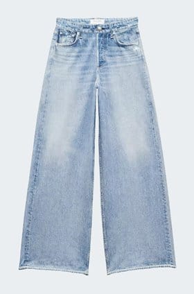 Sofie Miramar Cotton Terry Wide Leg Pant in Raily