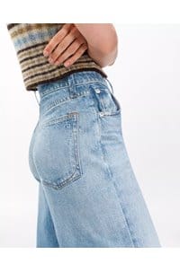 sofie miramar cotton terry wide leg pant in raily