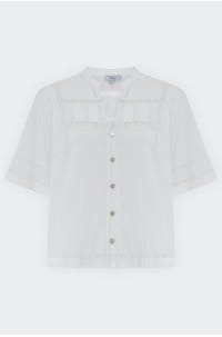 alanis top in white
