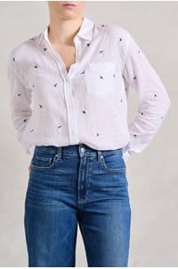 charli shirt in bluebell carnations