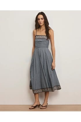 Lana Dress in Blue Multi