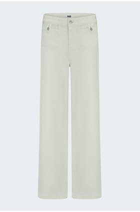 Anessa 31 with Rounded Inset Pockets in Tonal Ecru