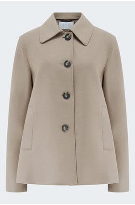 Short Loden Jacket in Dove
