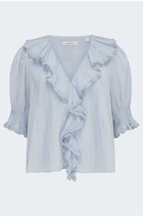 Henri Top in Alice Blue