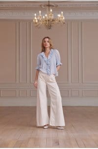 henri top in alice blue