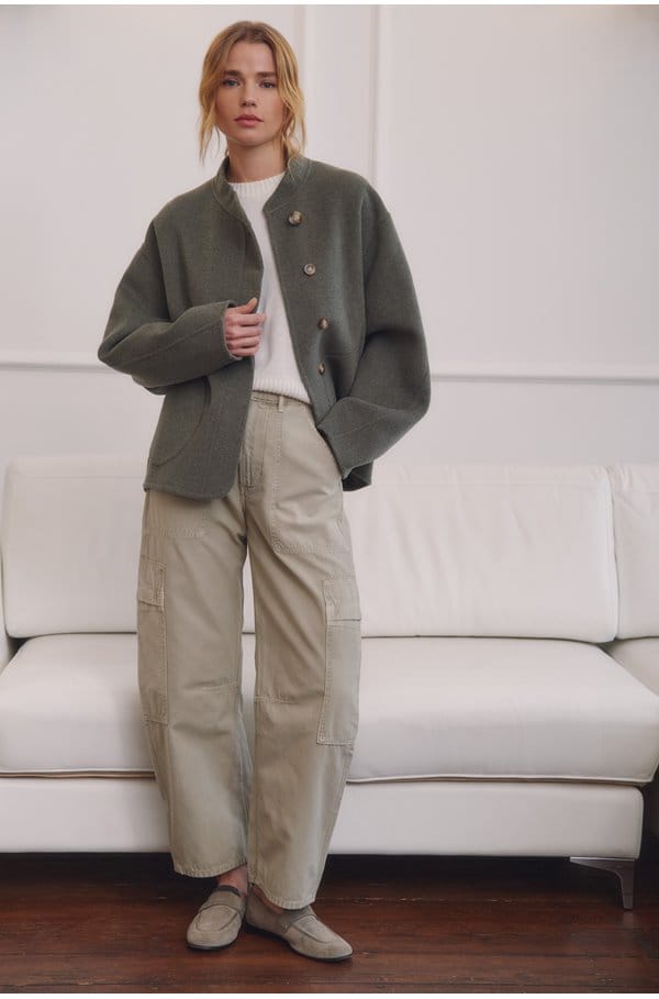 marcelle low slung easy cargo in burnished quartz