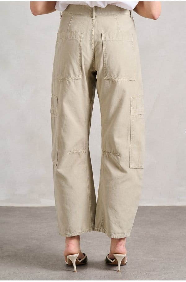 marcelle low slung easy cargo in burnished quartz