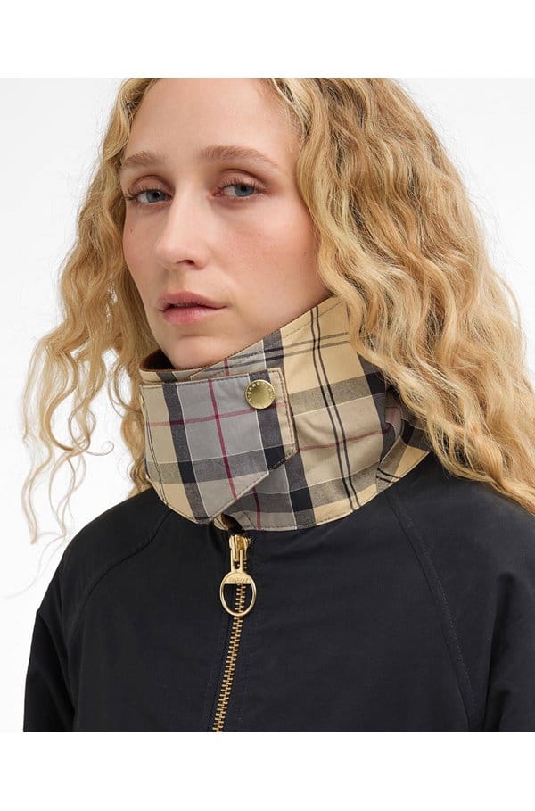 icons bedale showerproof jacket in navy