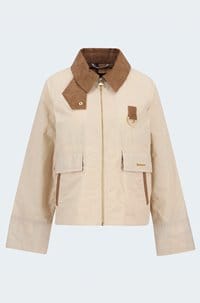 icons spey showerproof jacket in jasmine dress