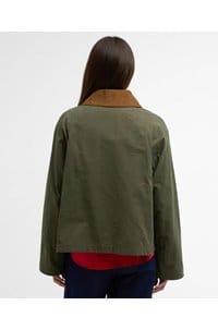 icons spey showerproof jacket in ivy green ancient